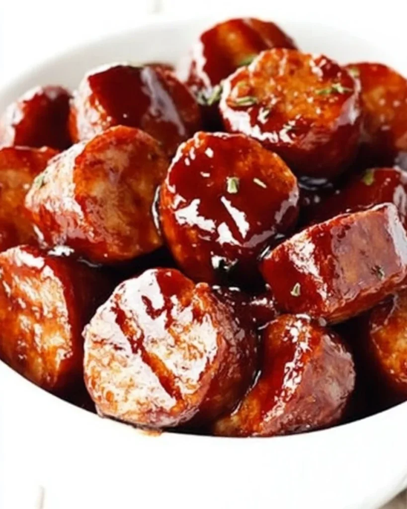 BBQ Sausage Bites
