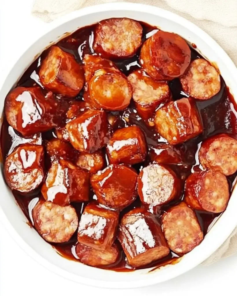 BBQ Sausage Bites