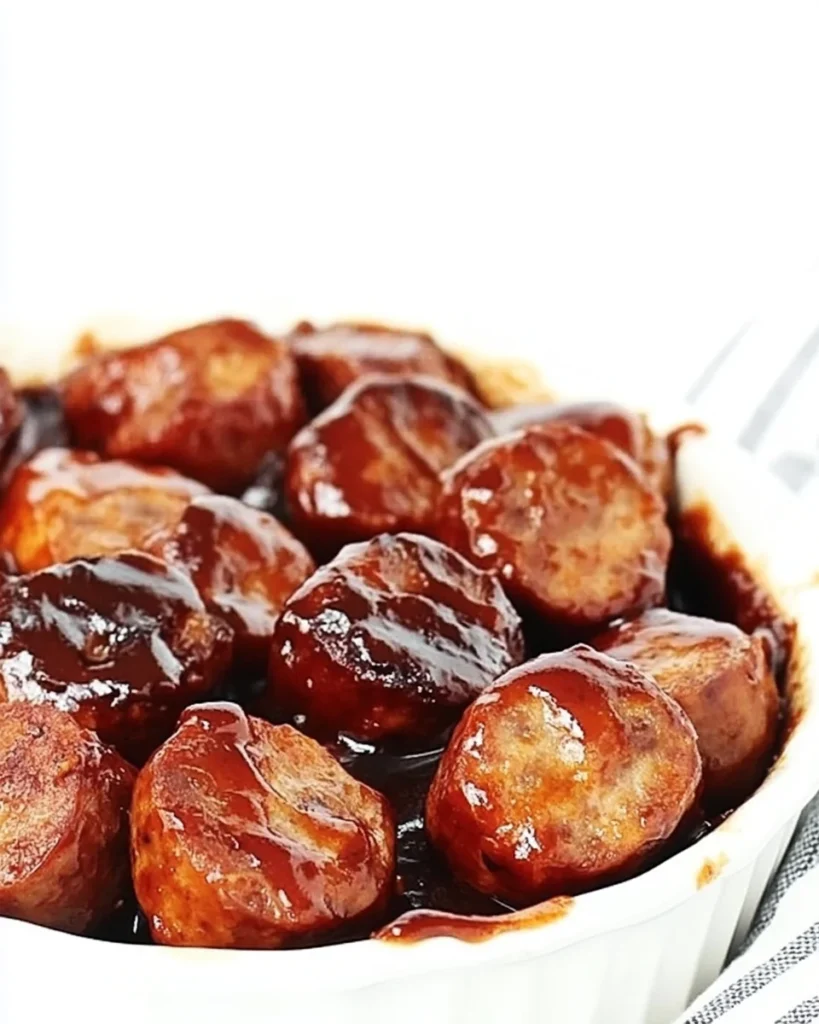 BBQ Sausage Bites