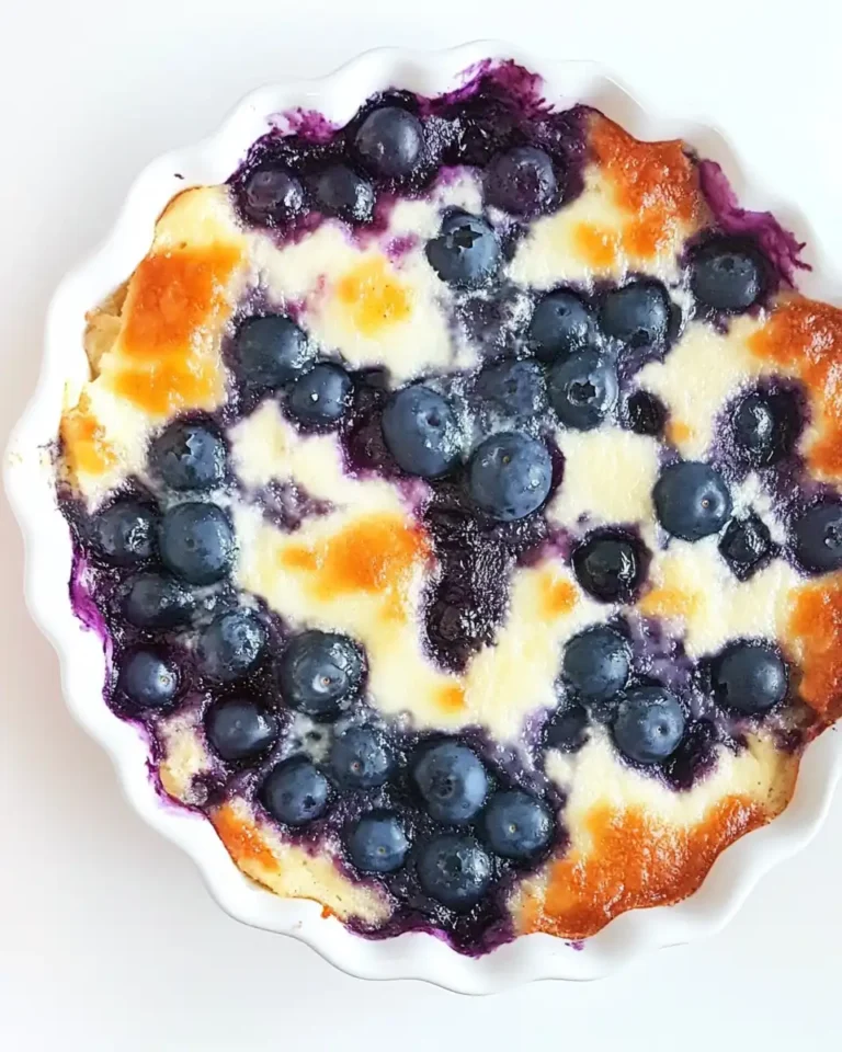 Blueberry Cottage Cheese Breakfast