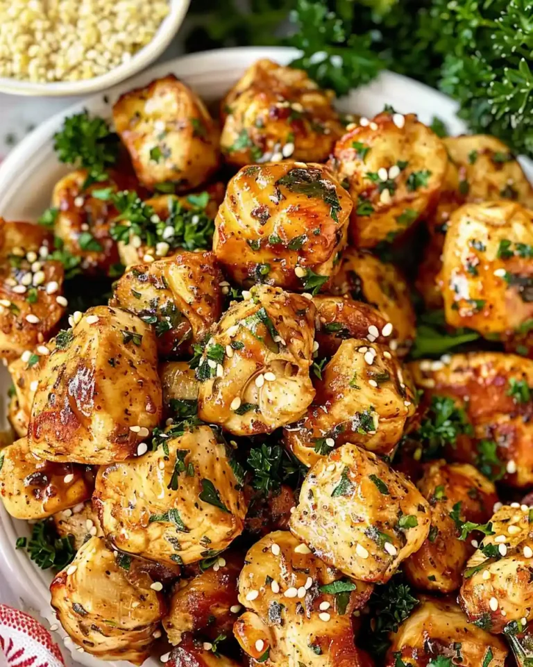 15-Minute Garlic Butter Chicken Bites