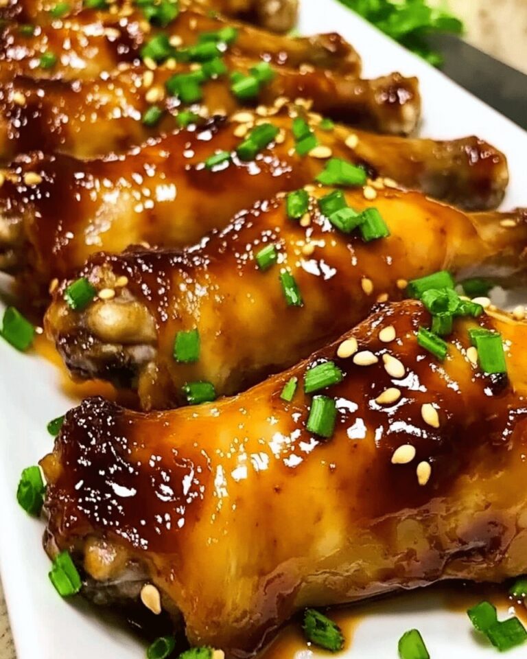 Caramelized Baked Chicken Legs or Wings