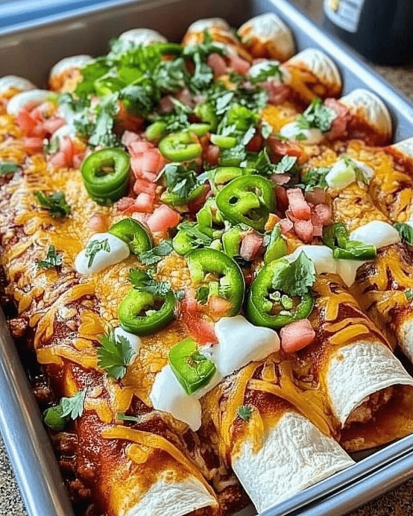 Cheesy Chicken Enchiladas