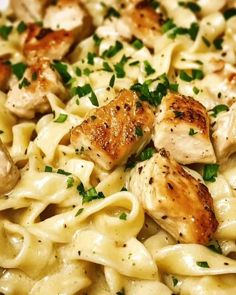 Creamy Chicken and Buttered Noodles