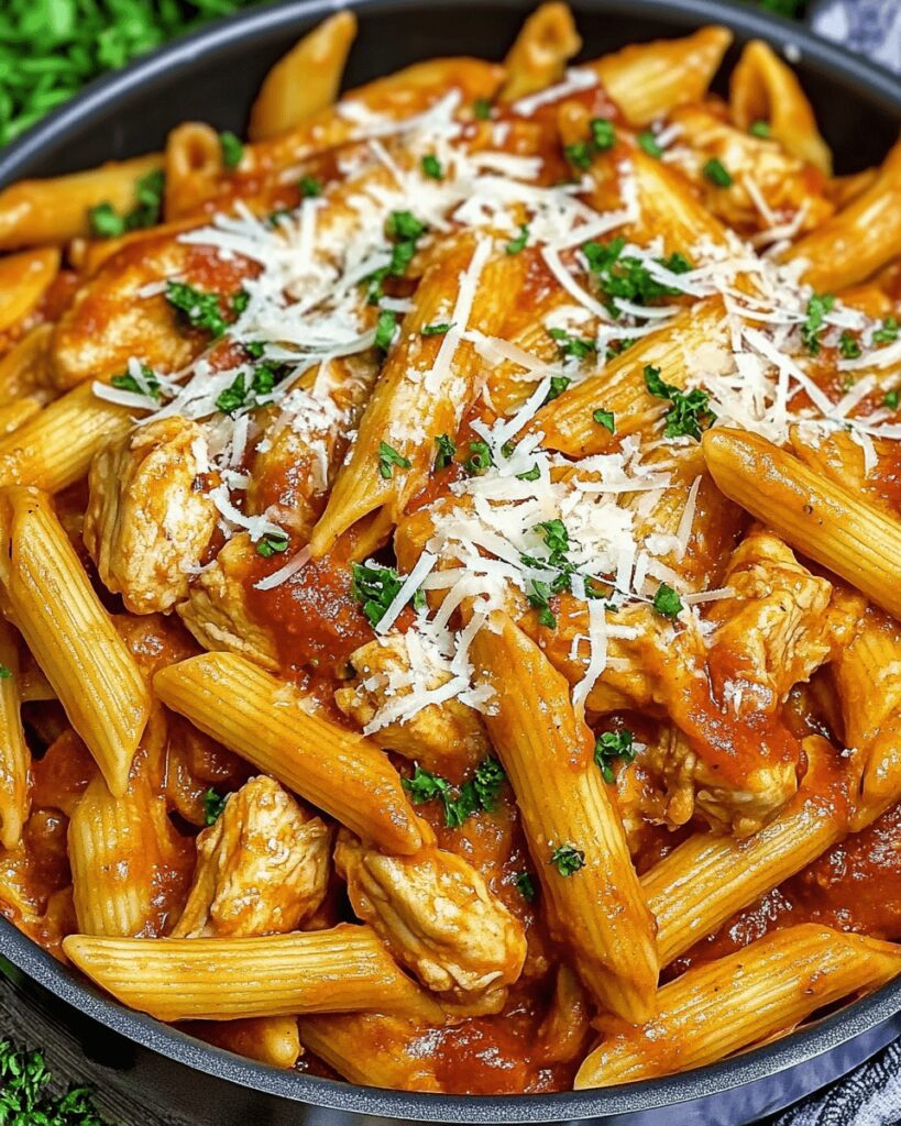 One-Pot Chicken Parmesan Pasta