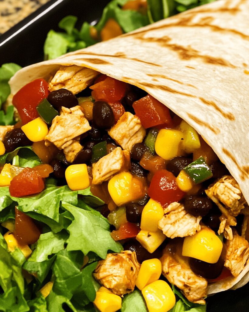 Southwest Chicken Wrap