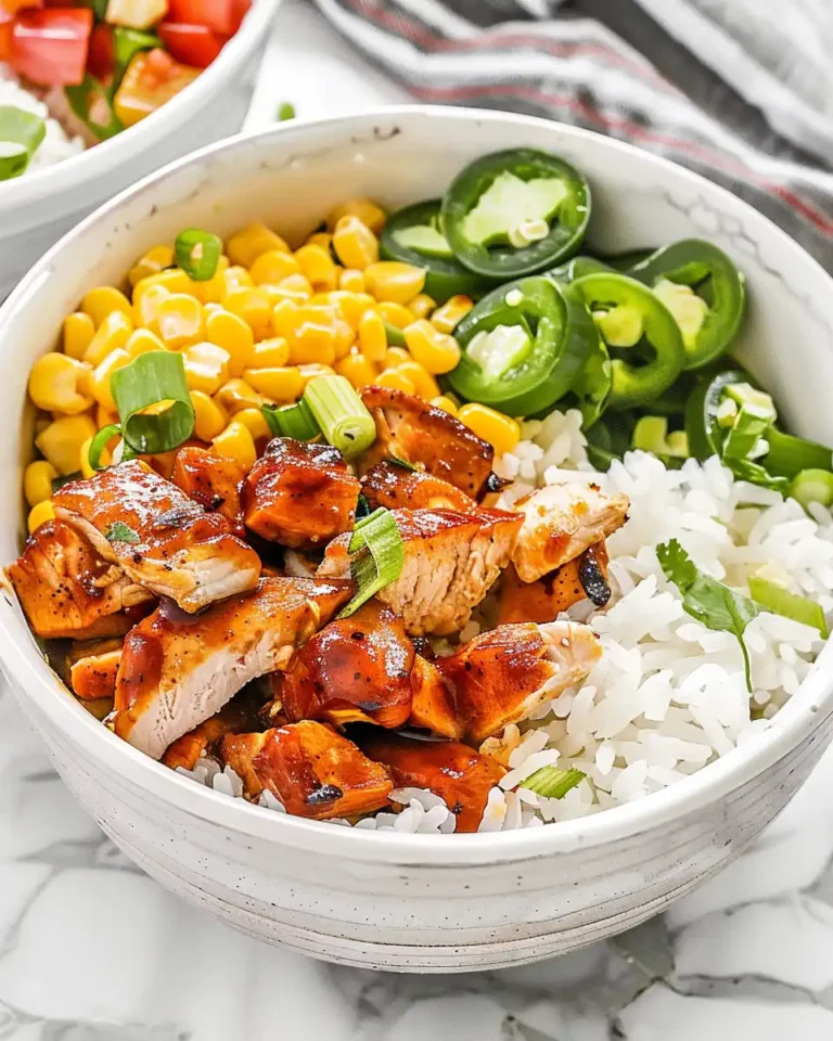 Street Corn Chicken Rice Bowl