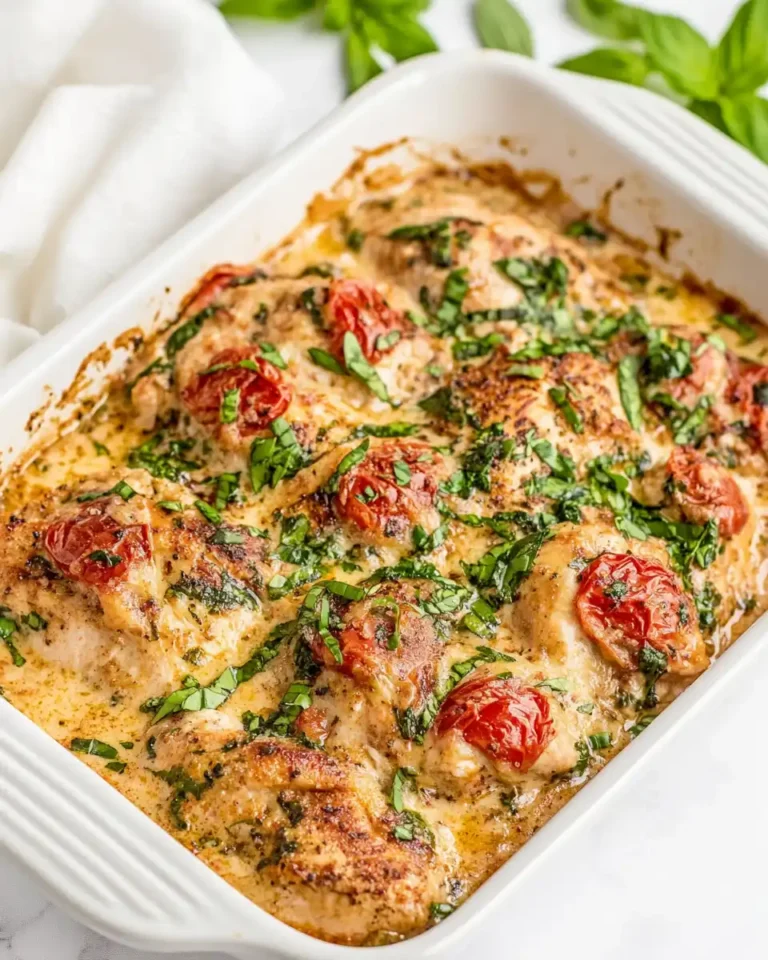 Baked Tuscan Chicken