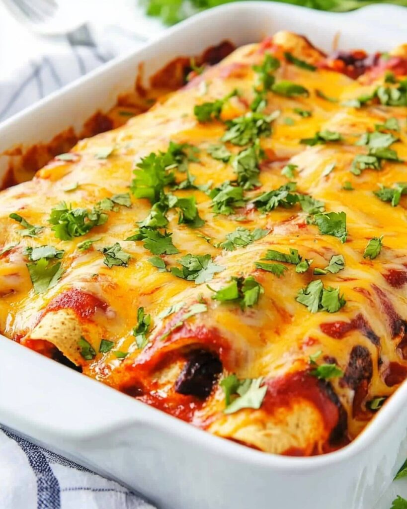 Beef Enchilada Casserole