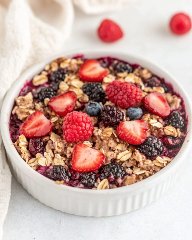Berry Baked Oatmeal
