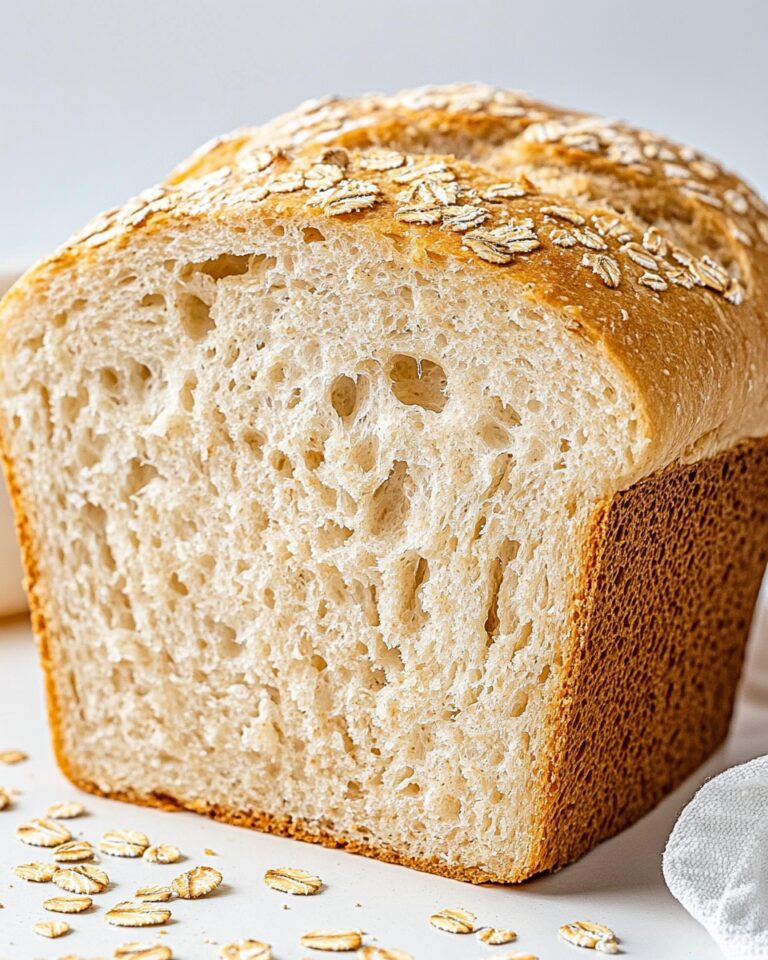 Bread Machine Oatmeal Bread