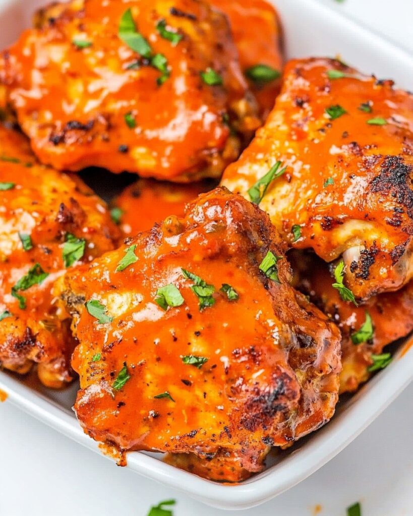 Buffalo Chicken Thighs