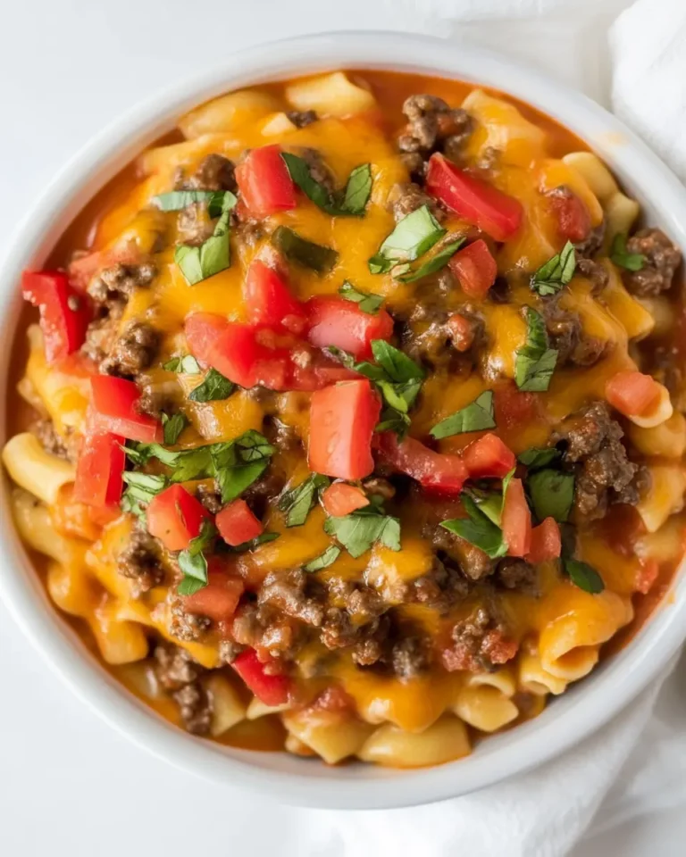 Cheeseburger Pasta