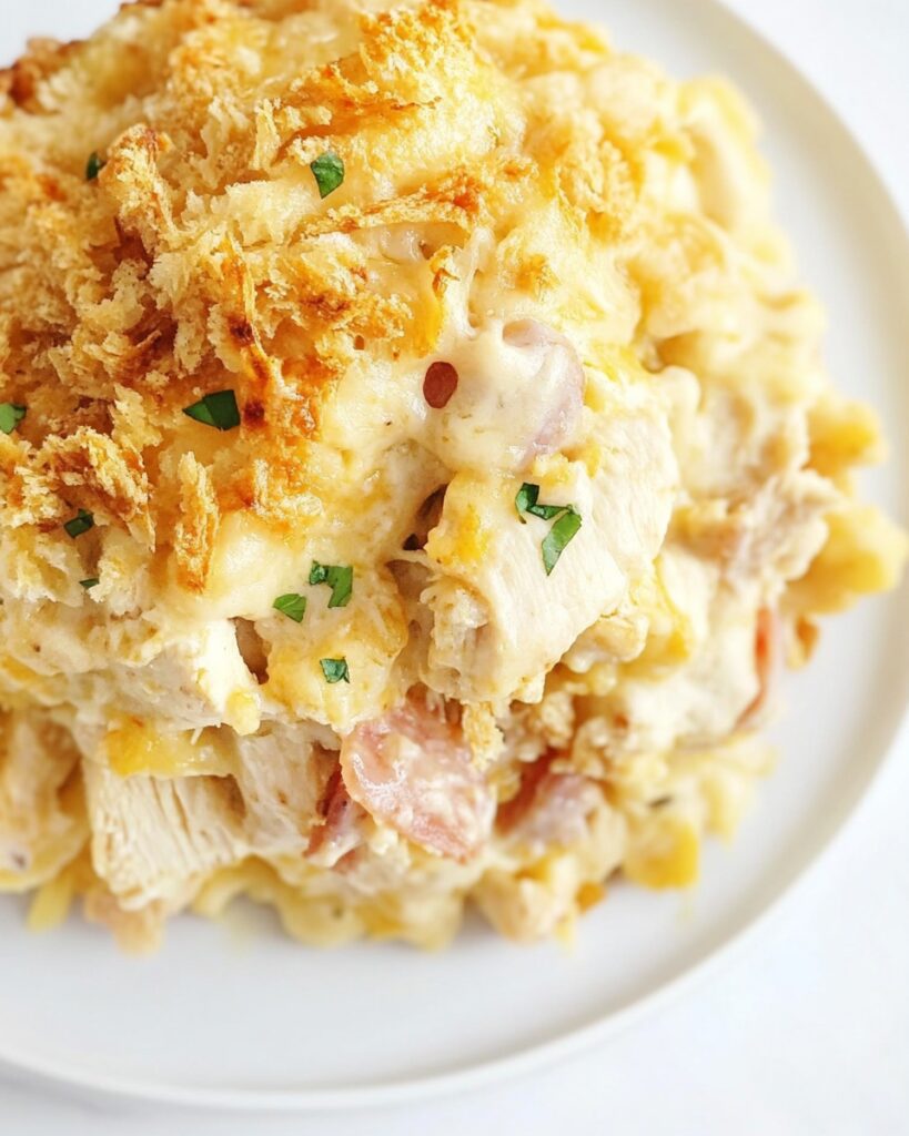 Chicken Cordon Bleu Casserole