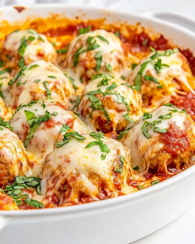 Chicken Parmesan Meatballs