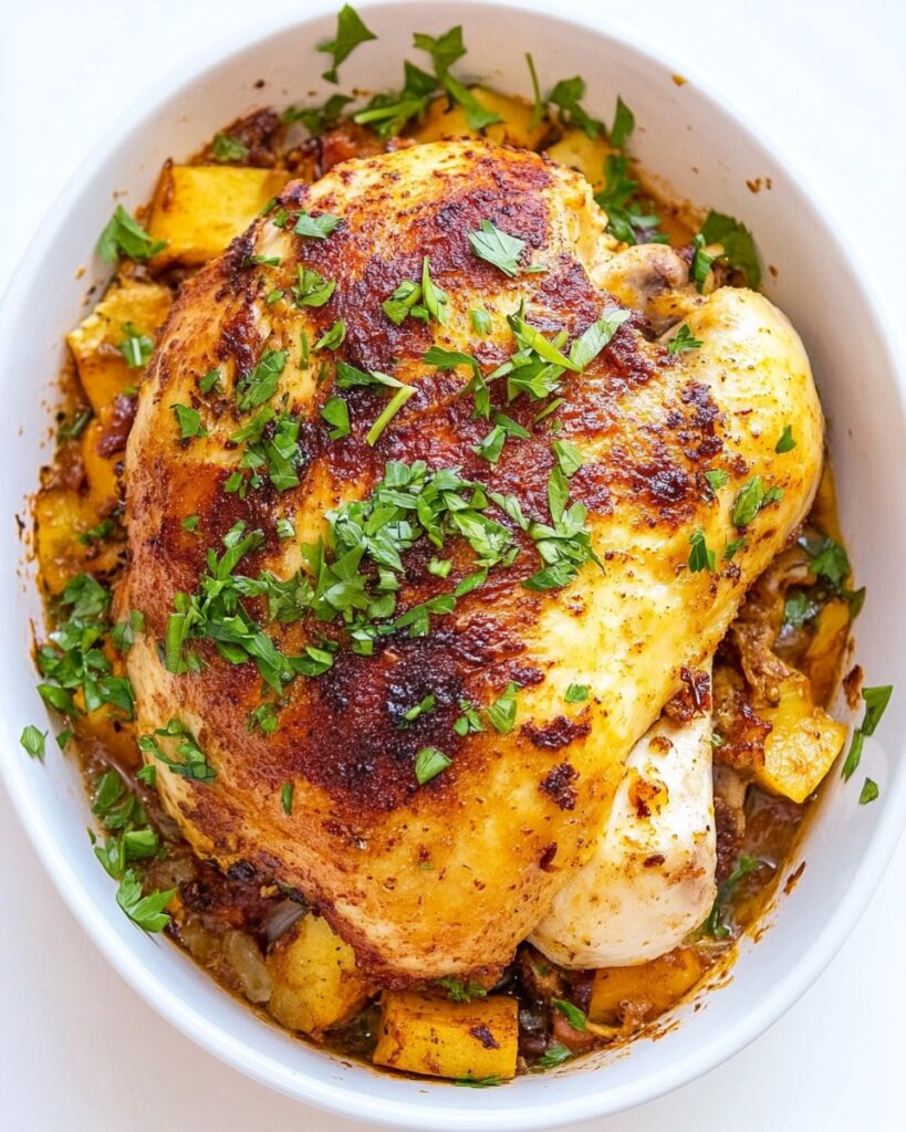 Chicken Under A Brick