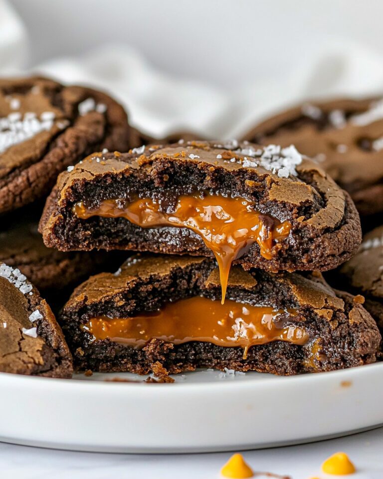 Chocolate Caramel Cookies