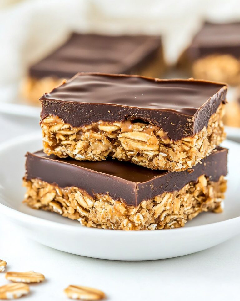 Chocolate Peanut Butter Oatmeal Bars