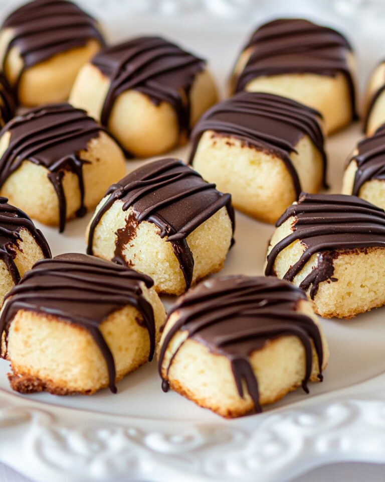 Chocolate Shortbread Bites