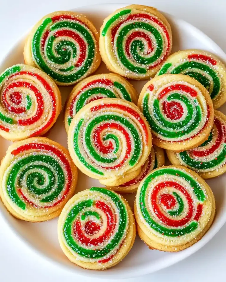 Christmas Pinwheel Cookies