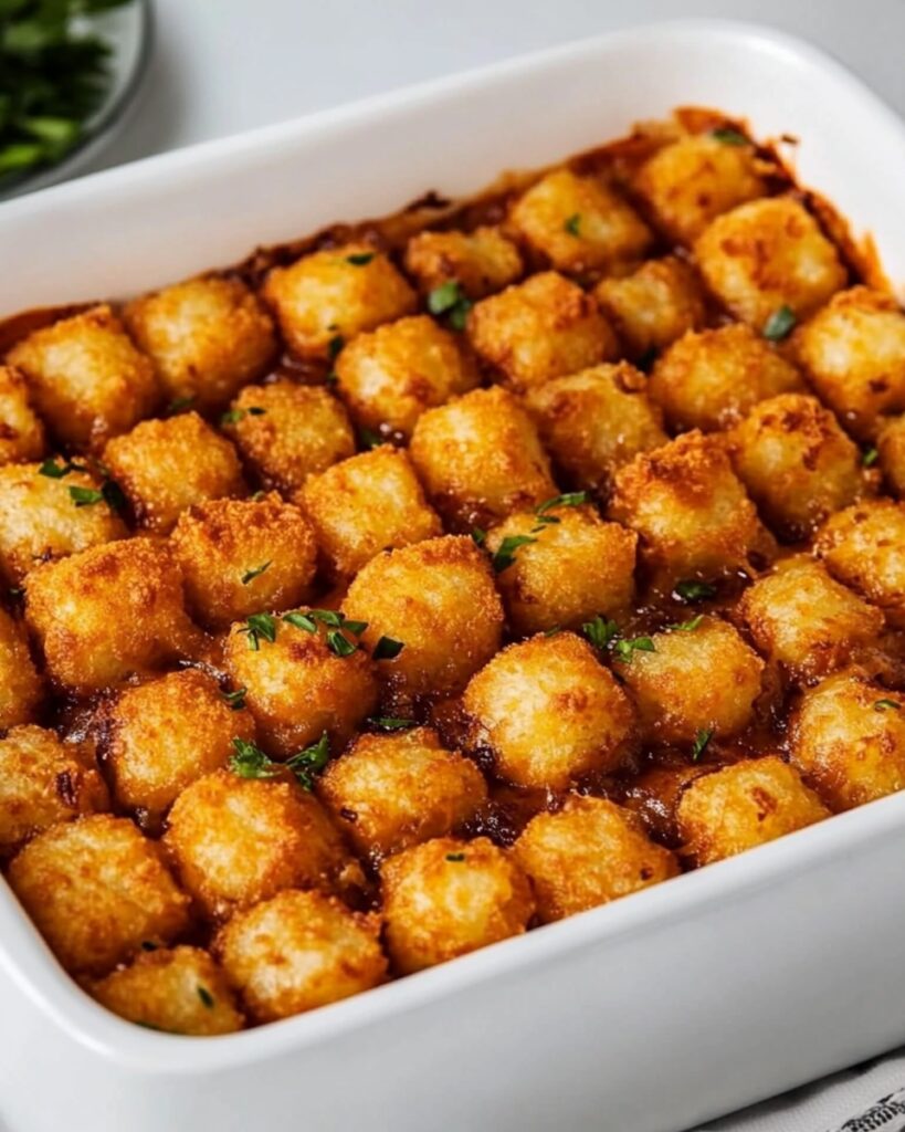 Crock Pot Tater Tot Casserole