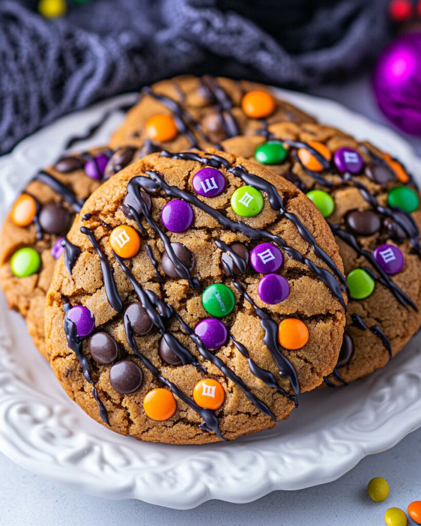 Easy Halloween Cookies With M&#038