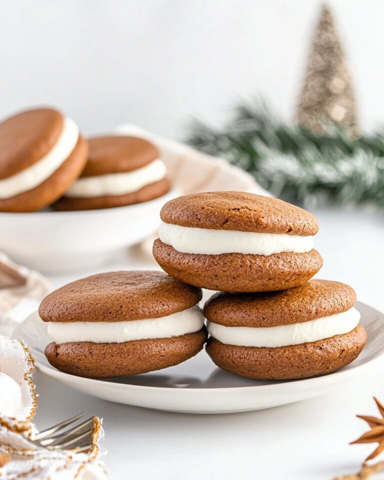 Gingerbread Whoopie Pies