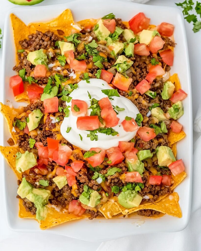 Ground Beef Nachos
