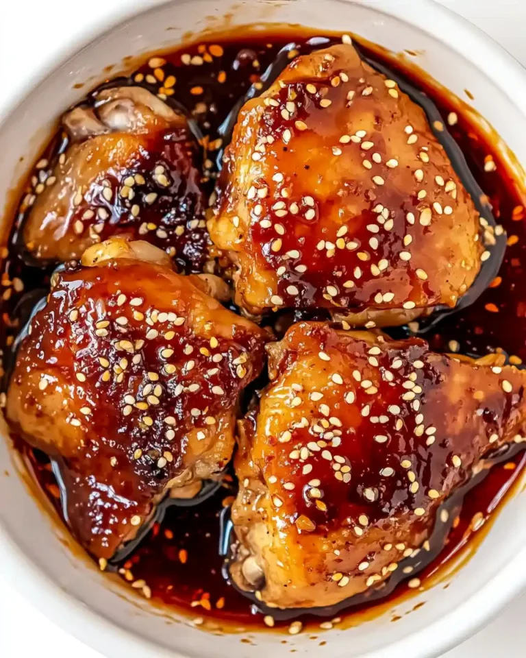 Honey Soy Chicken Thighs