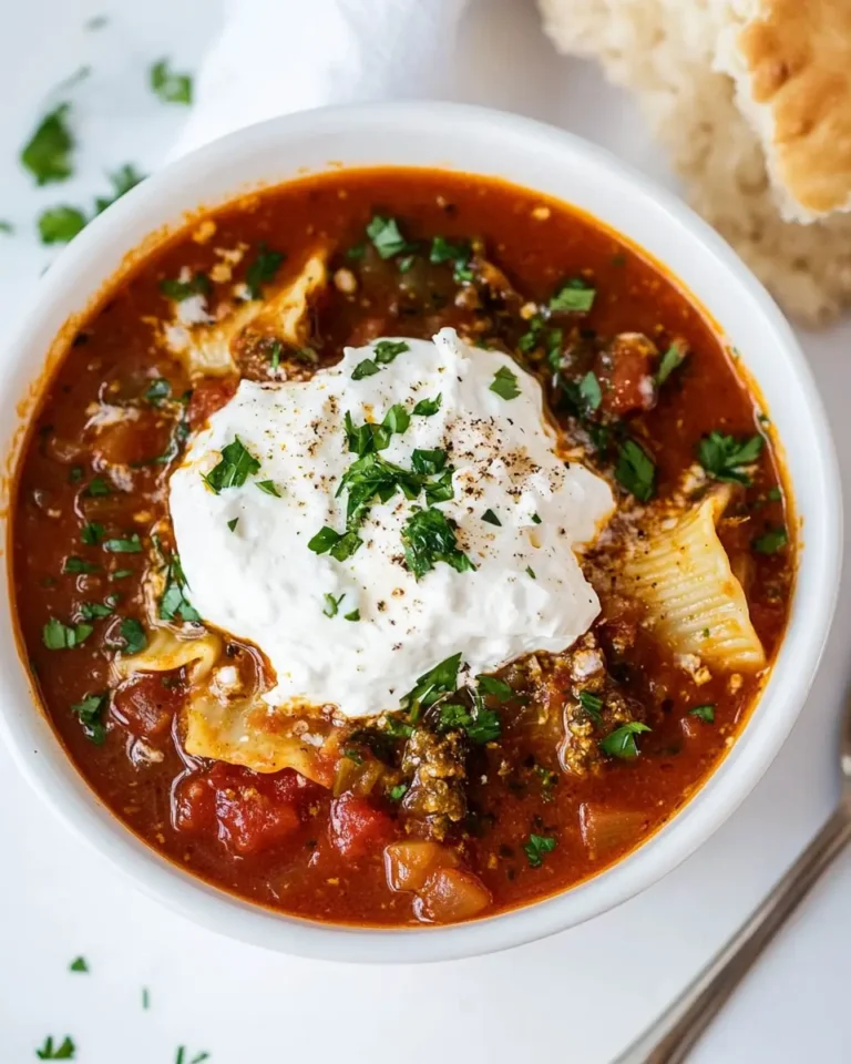 Lasagna Soup