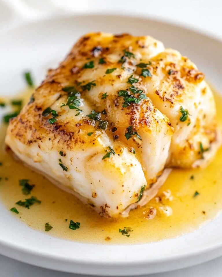 Lemon Butter Pan Seared Cod