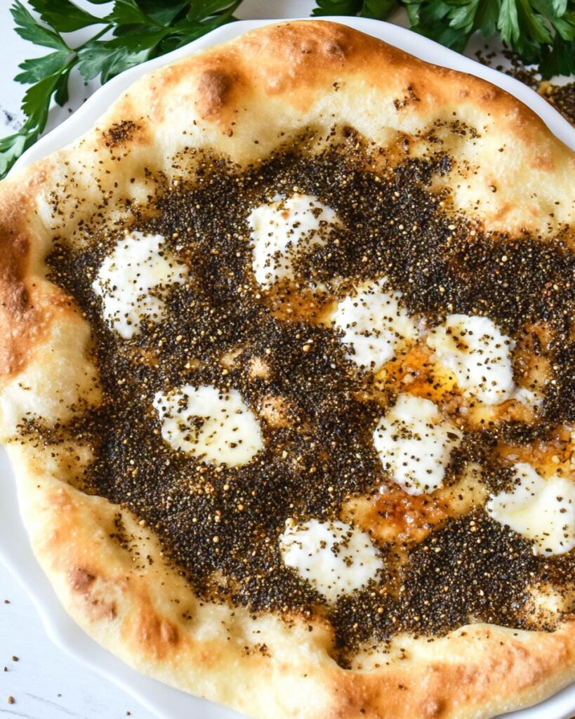 Manakish (Manakeesh) with Cheese
