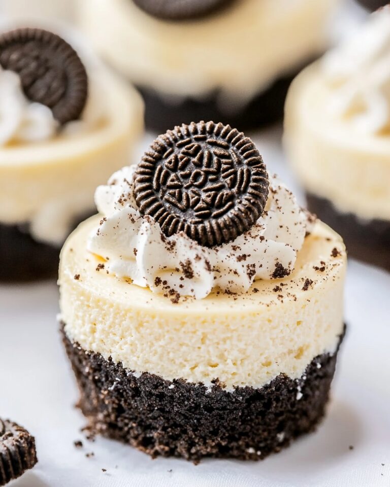 Mini Oreo Cheesecakes