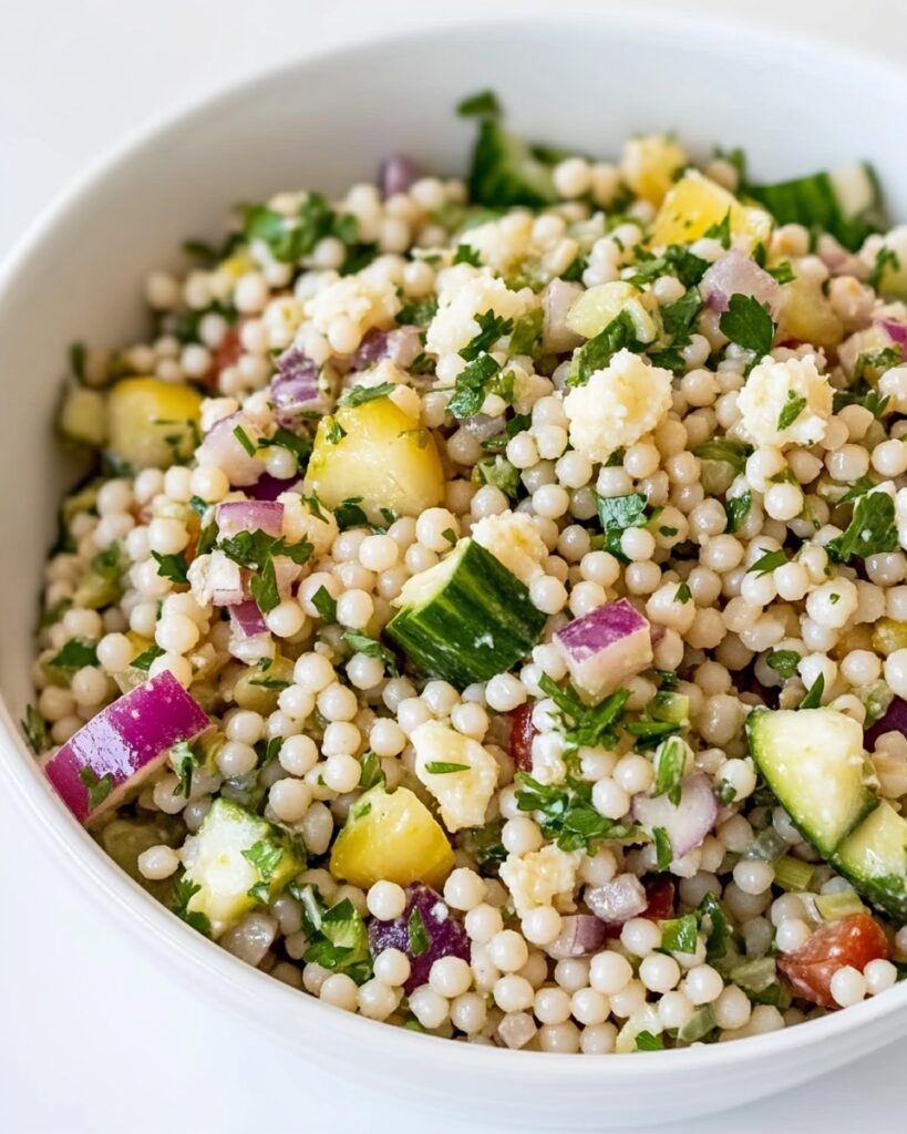 Pearl Couscous Salad