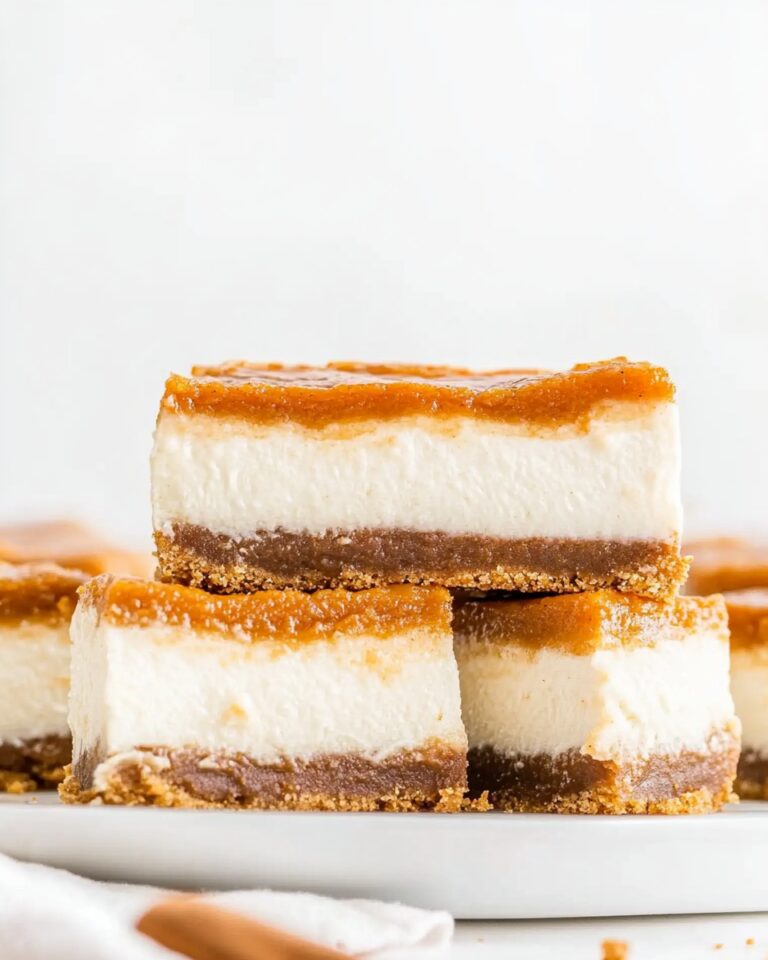 Pumpkin Cheesecake Bars