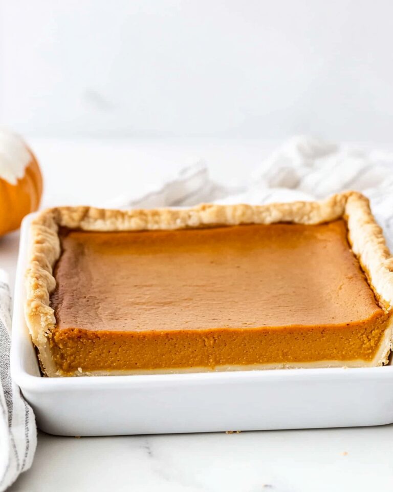 Pumpkin Slab Pie For a Crowd