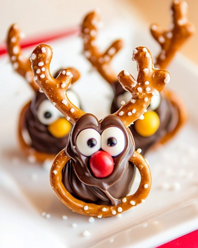 Rolo Pretzel Reindeers