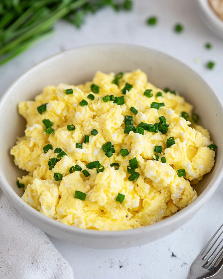 Scrambled Eggs With Cottage Cheese