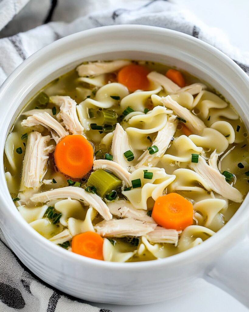 Slow Cooker Chicken Noodle Soup