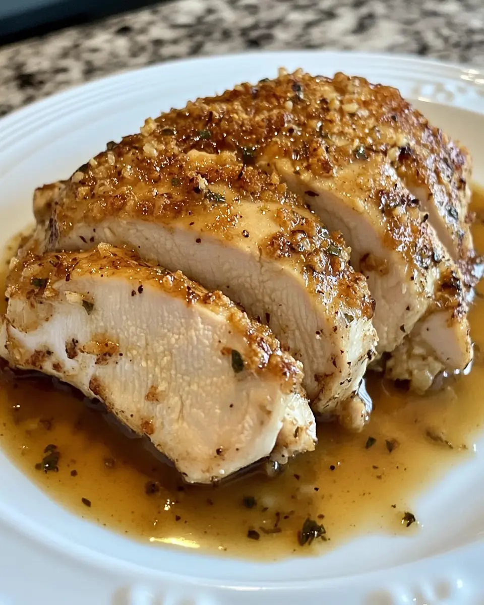 Slow Cooker Hero-Crusted Chicken Breast