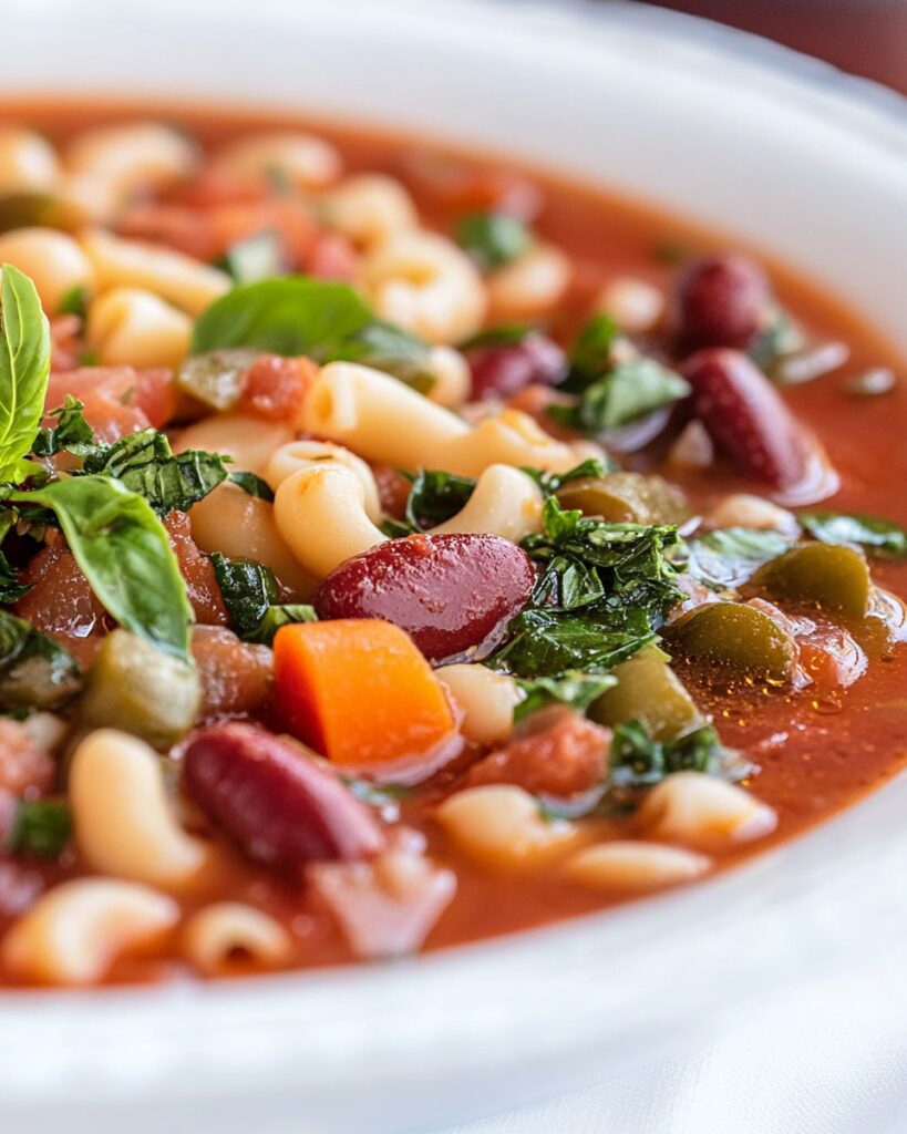 The Best Minestrone Soup