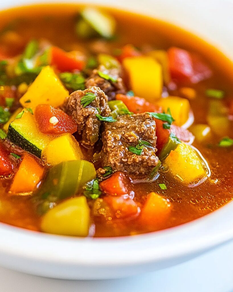 Vegetable Beef Soup
