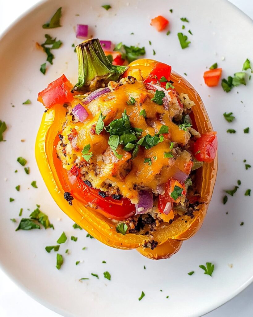 Vegetarian Stuffed Peppers