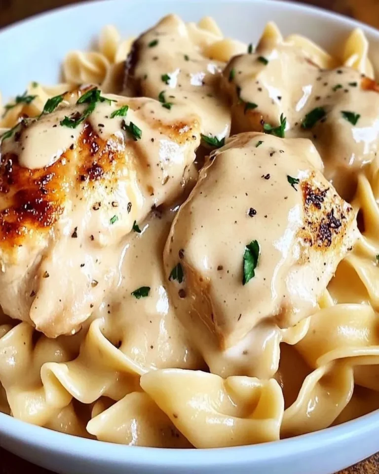 Chicken with Buttered Noodles