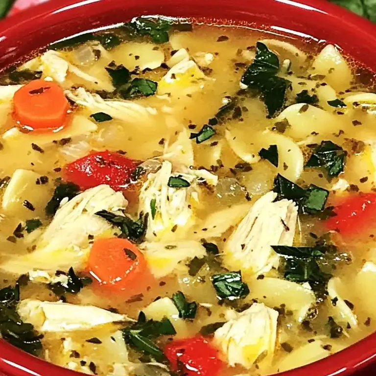 Homemade chicken soup
