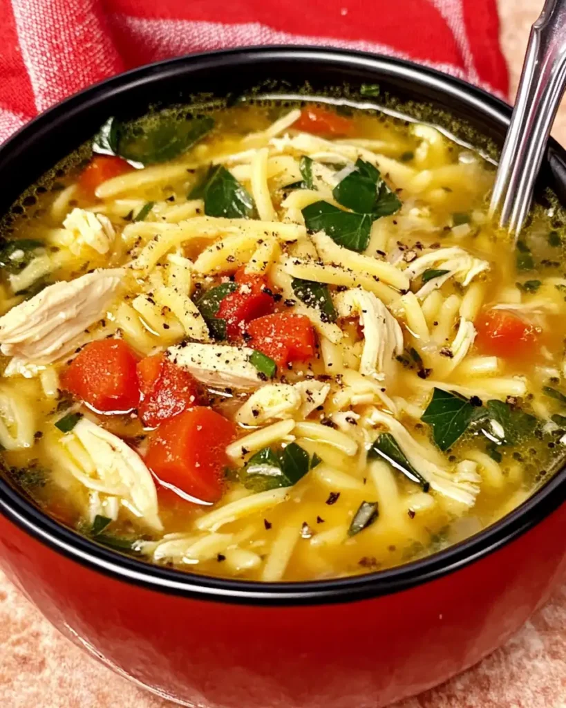 Homemade chicken soup