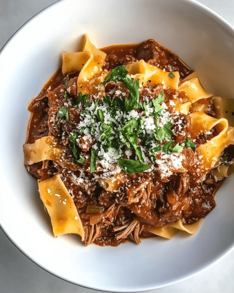 Slow Cooker Beef Ragu
