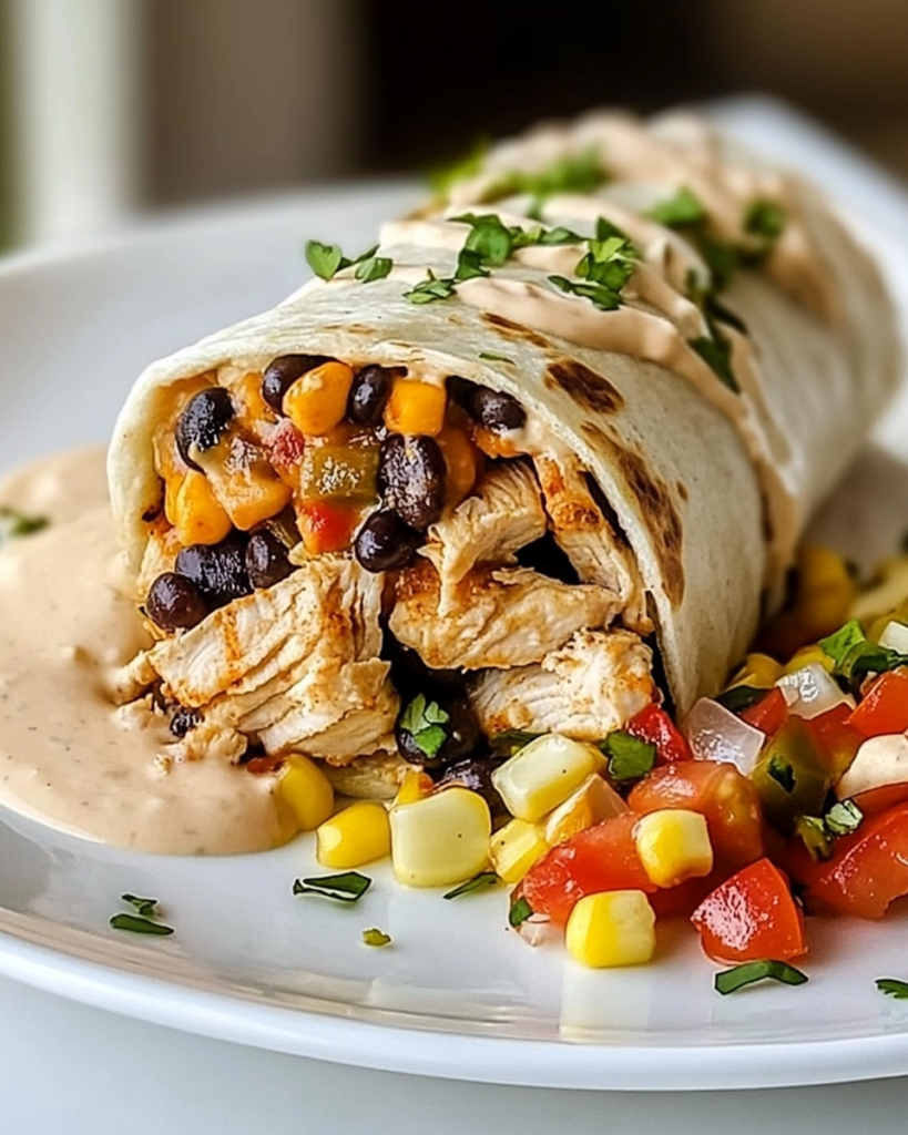 Southwest Chicken Wrap