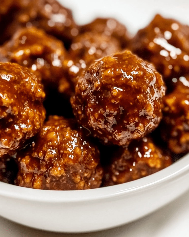 Sweet Spicy Meatballs