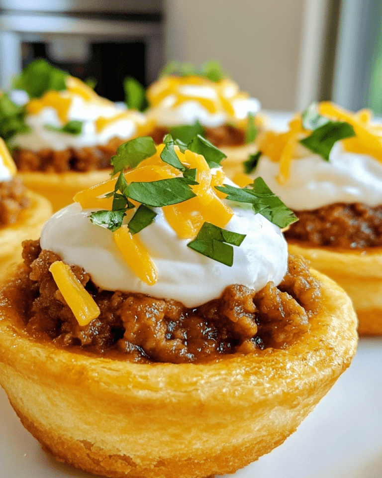 Taco Biscuit Cups